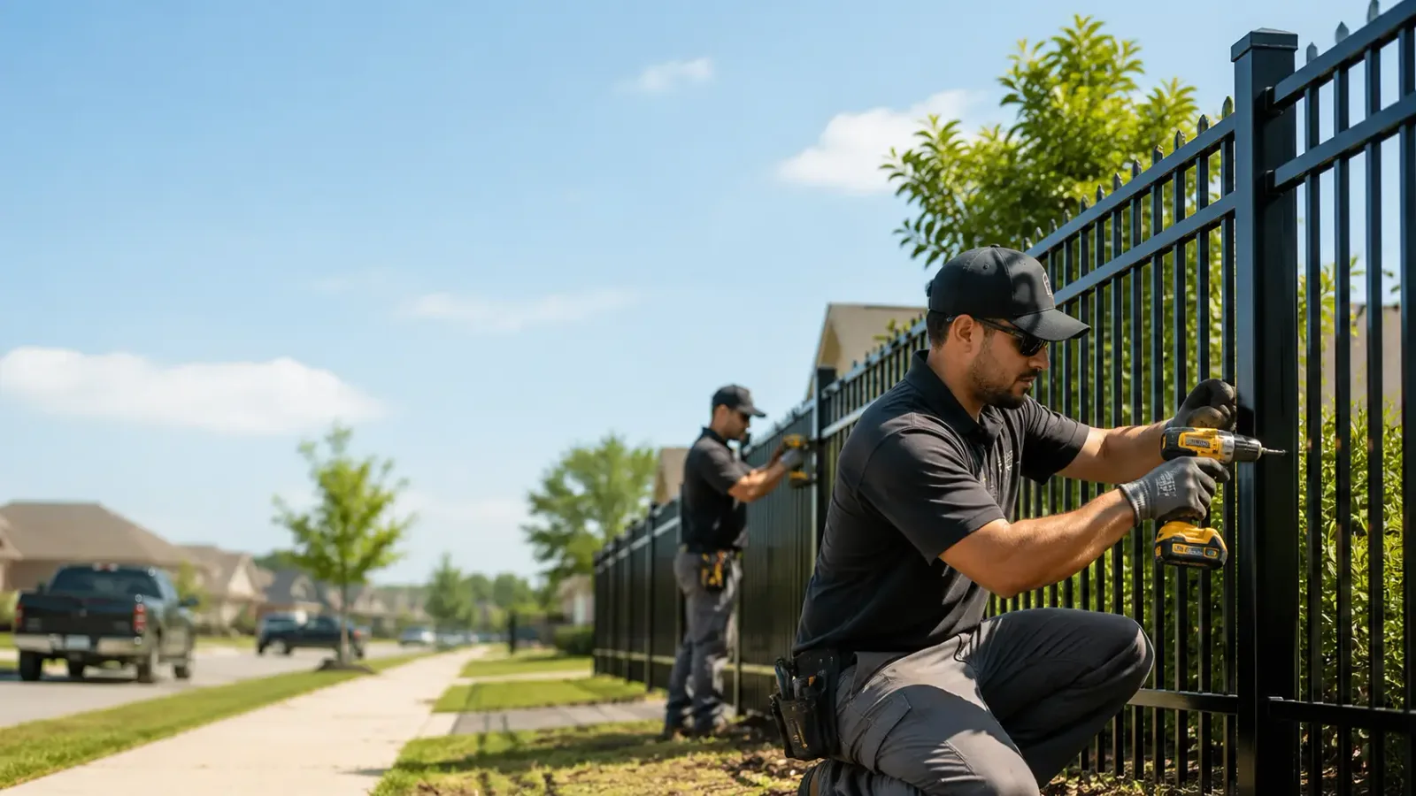 Metal Fence Installation in Lincoln, WA
